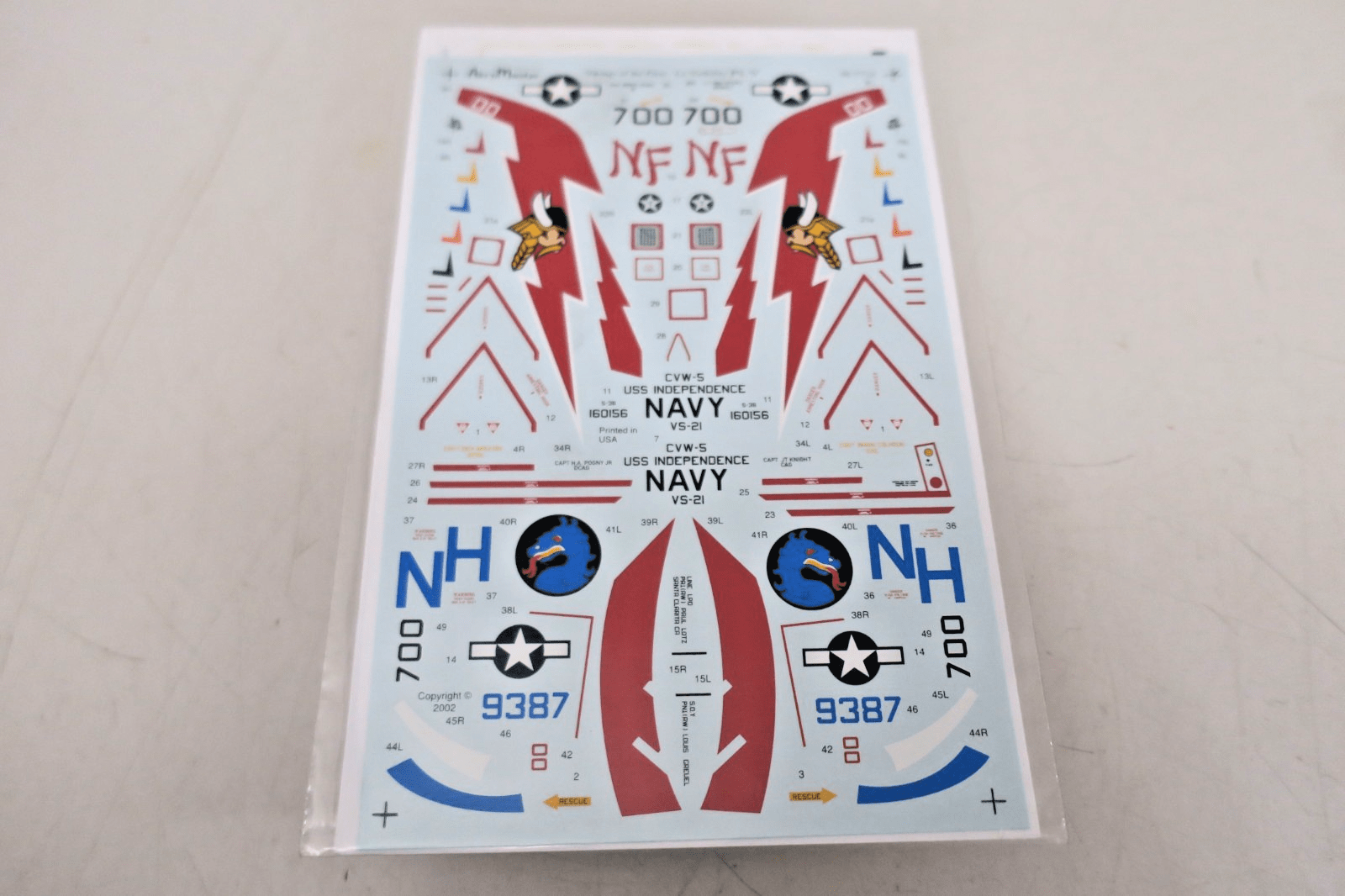 Aeromaster Decals 48 - 572 Vikings of the Fleet Low Visibility Pt. V - WISE GUYS HOBBIES LLC
