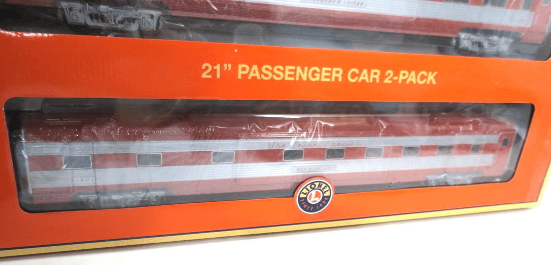 Lionel 6 - 82579 Texas Special 21" aluminum passenger cars NIB - WISE GUYS HOBBIES LLC