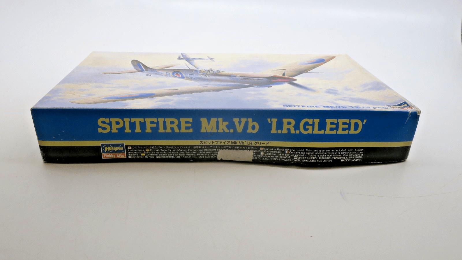 Hasegawa 1/48 Spitfire Mk.Vb I.R.Gleed Model Kit 09106 - WISE GUYS HOBBIES LLC