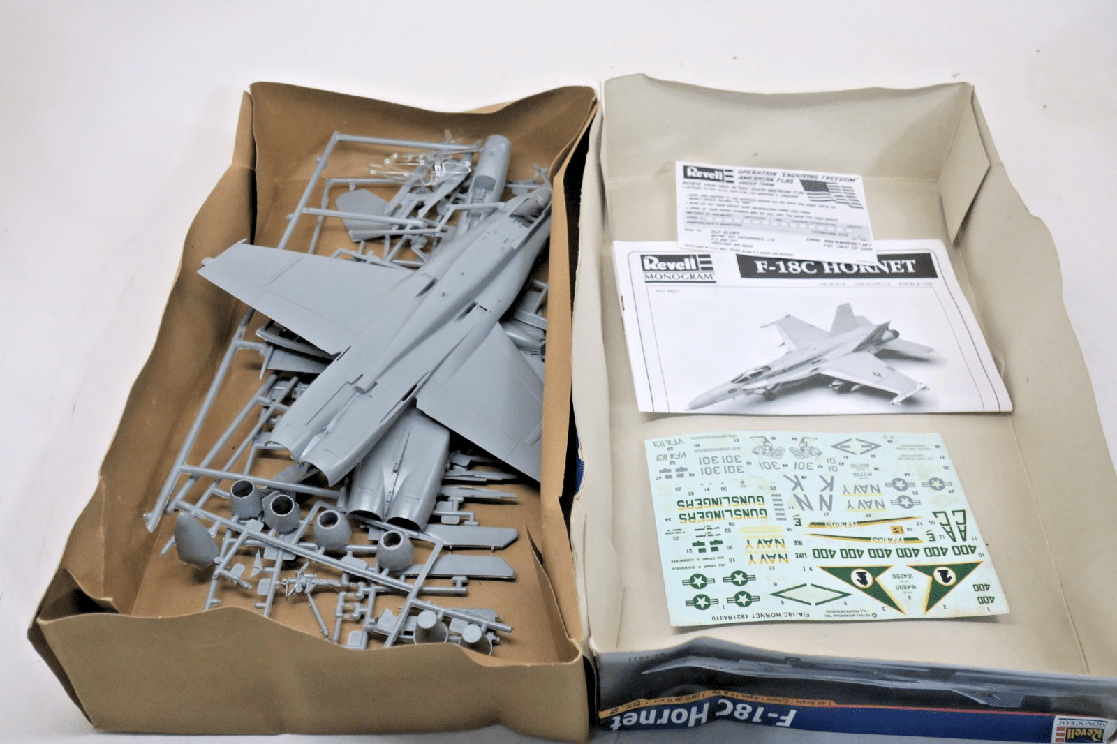 Monogram 1/48 F - 18C Hornet Model Kit 85 - 4821 - WISE GUYS HOBBIES LLC