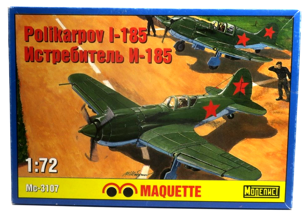 Maquette 1/72 Polikarpov I - 185 Model Kit - WISE GUYS HOBBIES LLC