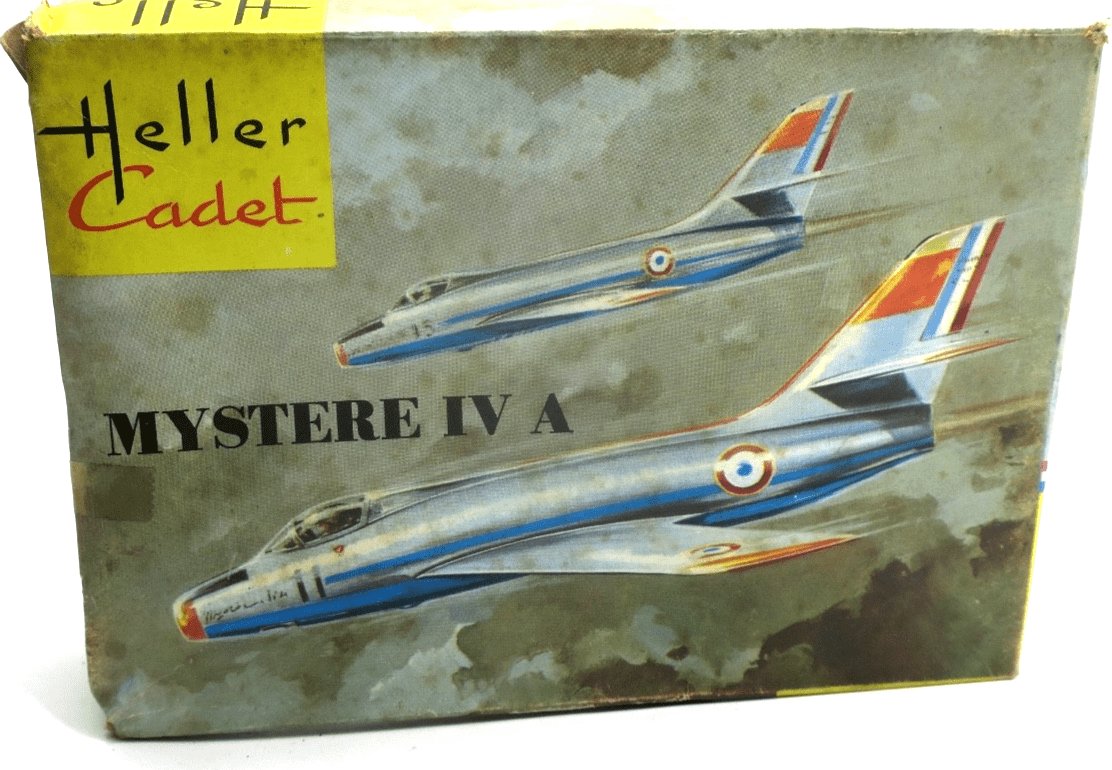 Heller Cadet Mystere IV A Model Kit - WISE GUYS HOBBIES LLC