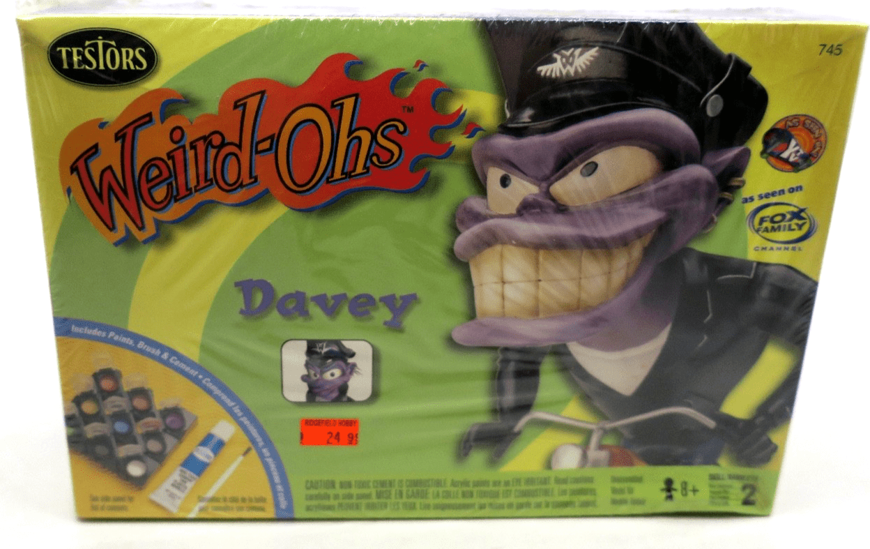 Testors Weird - Oh's Davey Model Kit 745 - WISE GUYS HOBBIES LLC