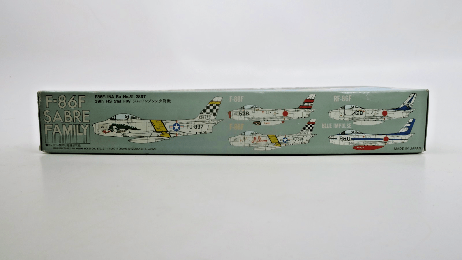 Fujimi 1/72 F - 86F Sabre Mig Killer Model Kit 25019 - WISE GUYS HOBBIES LLC