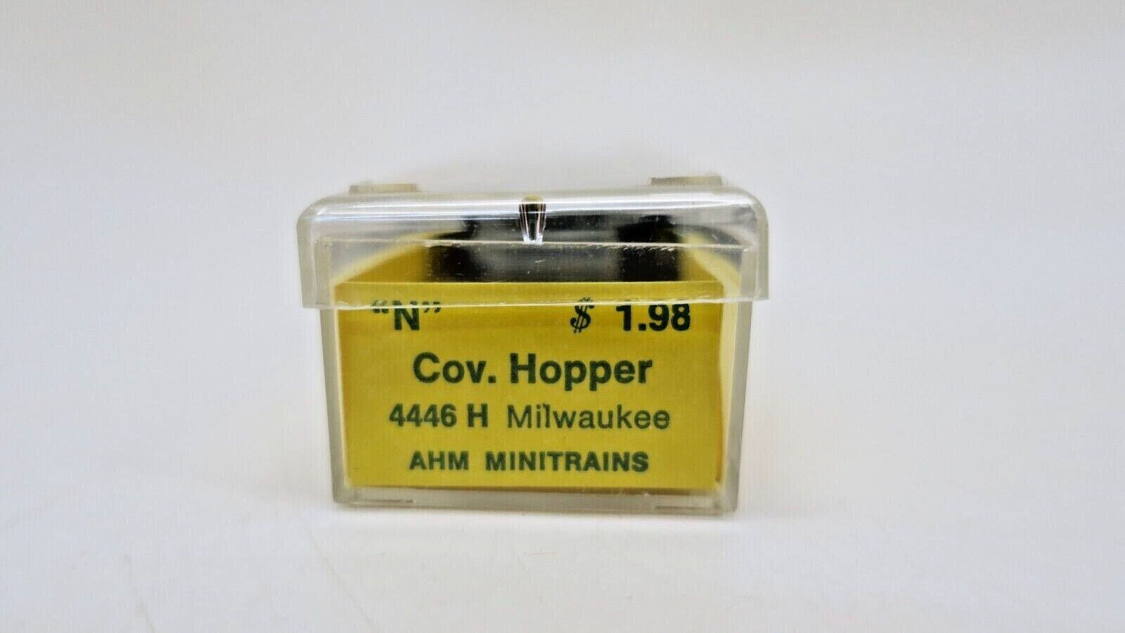 AHM MINITRAINS 4446 CENTERFLOW COVERED HOPPER TRAIN CAR, N&W, N SCALE - WISE GUYS HOBBIES LLC