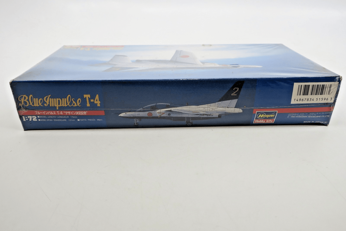 Hasegawa 1/72 Blue Impulse T - 4 Model Kit 51596 - WISE GUYS HOBBIES LLC