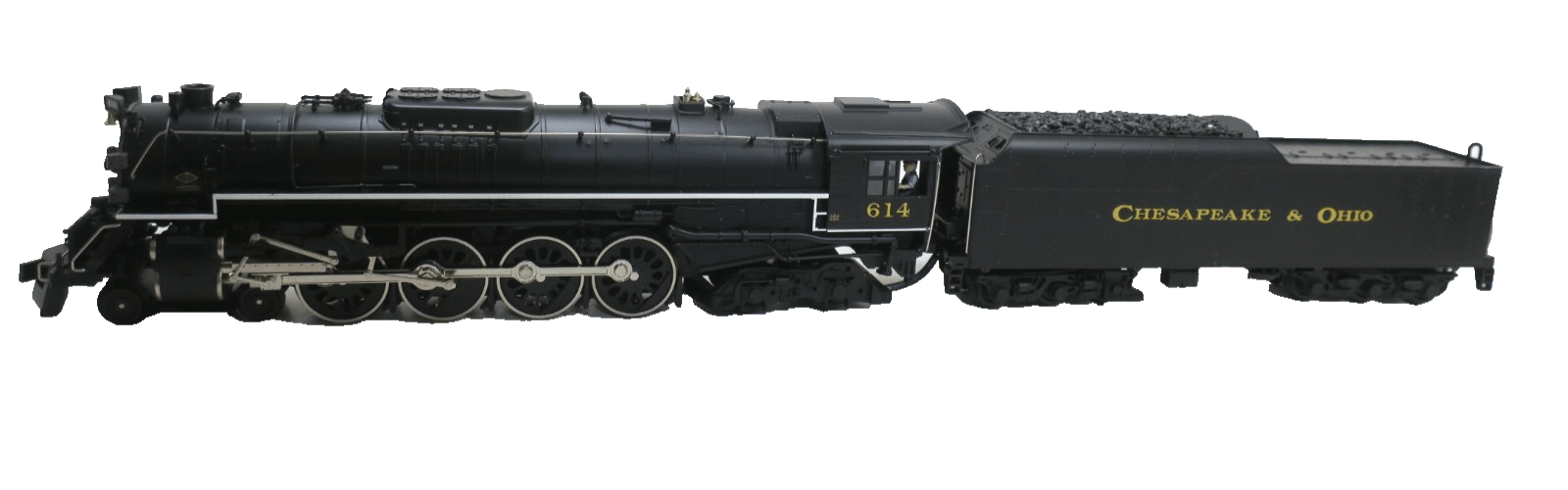 MTH Premier 20 - 3677 - 1 Chesapeake and Ohio Greenbrier 614 Locomotive - WISE GUYS HOBBIES LLC