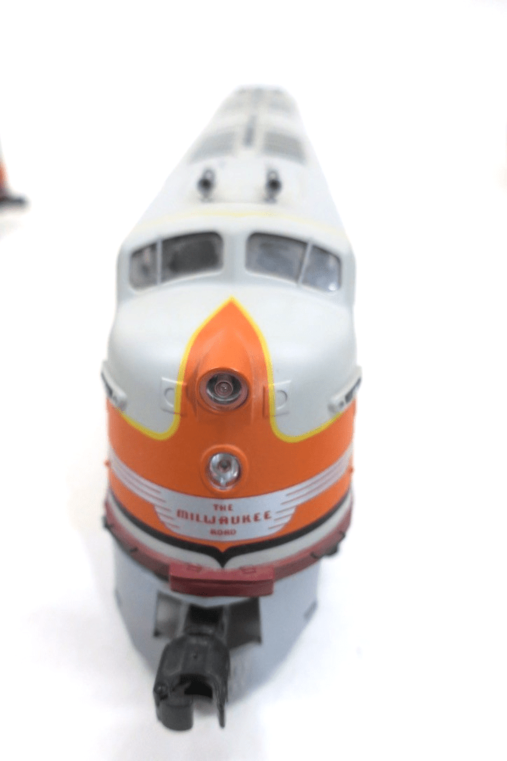 O Gauge 3 - Rail Lionel 6 - 24507 MILW Milwaukee Road E6 A/A Diesel Set w/ TMCC - WISE GUYS HOBBIES LLC