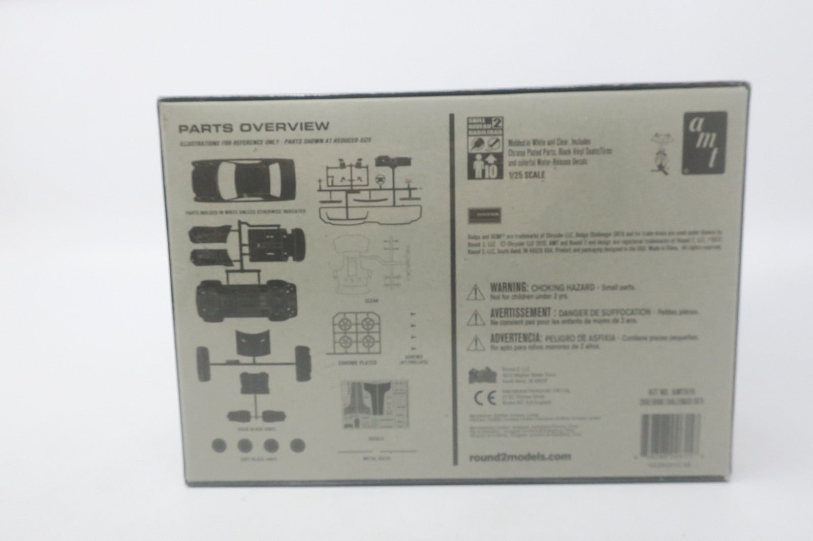 AMT 1/25 2008 Dodge Challenger SRT8 Plastic Model Kit AMT-615 SEALED - WISE GUYS HOBBIES LLC