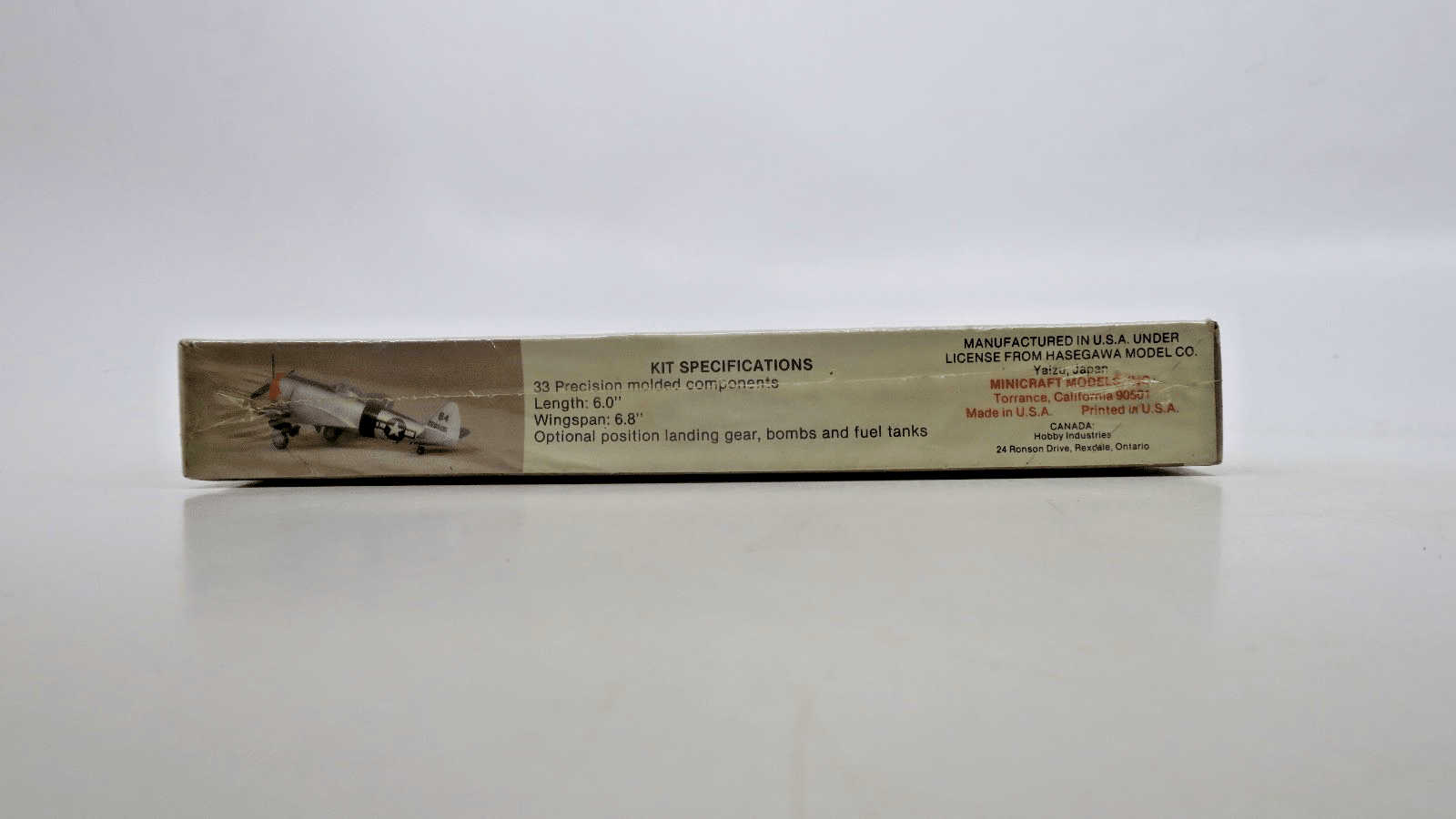 Hasegawa 1/72 Republic P - 47D Thunderbolt Model Kit - WISE GUYS HOBBIES LLC