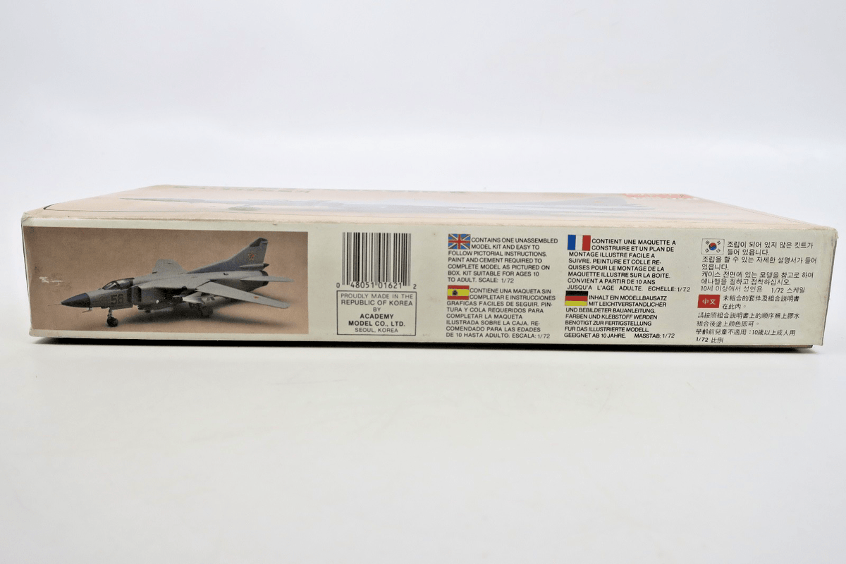 Academy 1/72 MiG - 23S Flogger - B Model Kit - WISE GUYS HOBBIES LLC