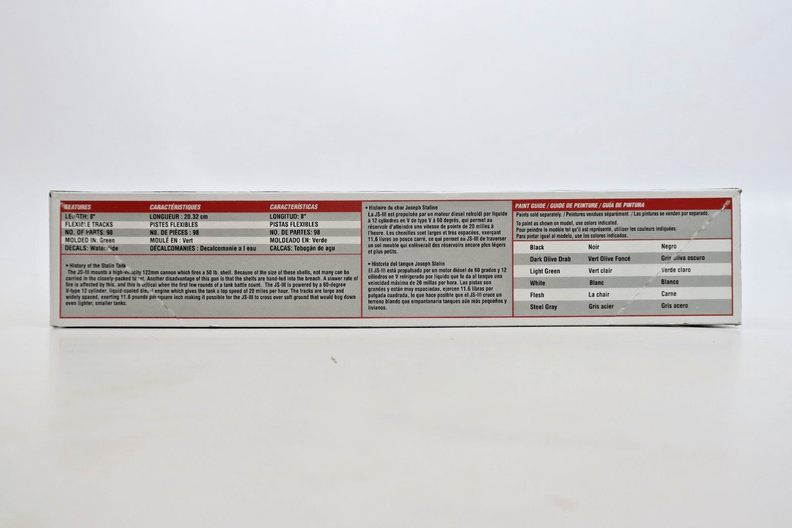 Atlantis 1/48 JS - III Stalin Tank Model Kit A303 - WISE GUYS HOBBIES LLC