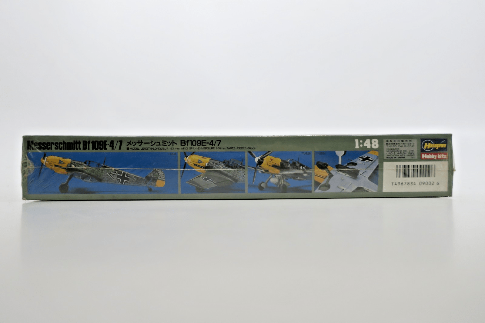 Hasegawa 1/48 Messerschmitt BF - 109 E - 4/7 Model Kit J002:1500 SEALED - WISE GUYS HOBBIES LLC
