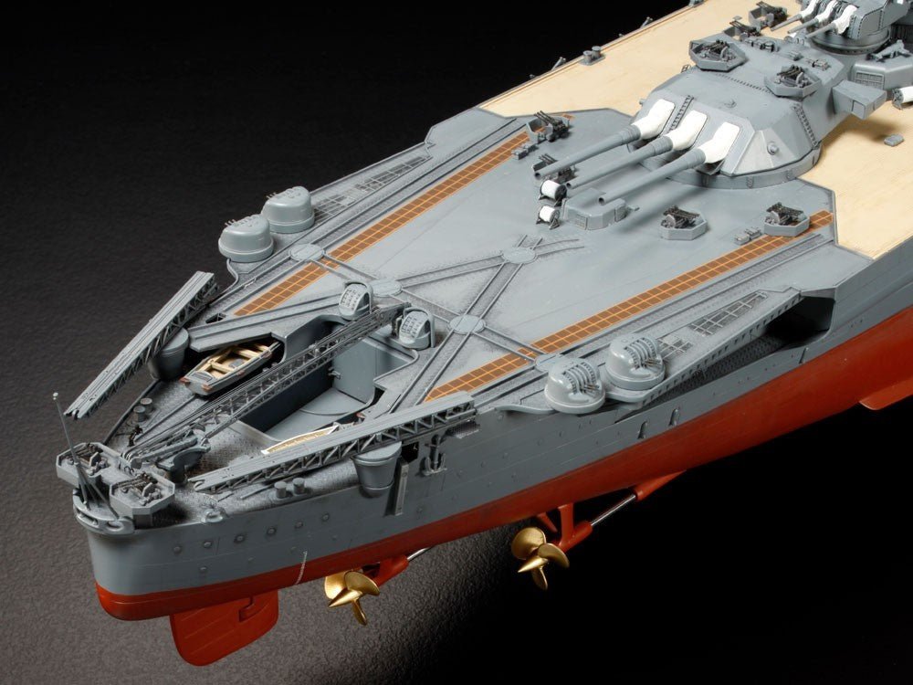Tamiya 1/350 Japanese Battleship Yamato Model Kit - WISE GUYS HOBBIES LLC