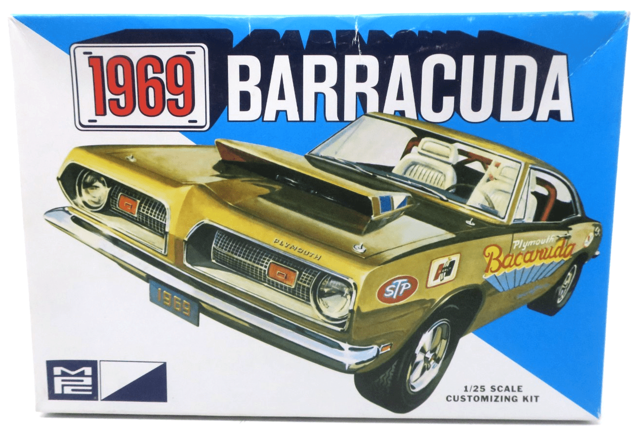 MPC 1/25 1969 Barracuda Plastic Model Kit MPC832/12 - WISE GUYS HOBBIES LLC