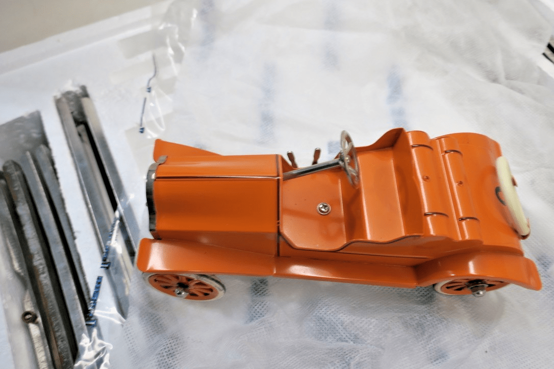 MTH 11-90043 No.85 Tinplate Race Car Set with Box 2009 - WISE GUYS HOBBIES LLC