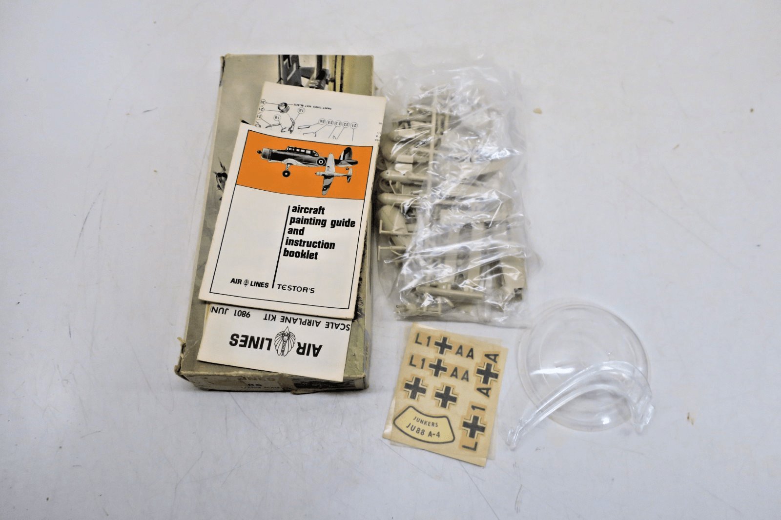 Air Lines 1/72 Junkers Plastic Model Kit 9801 - WISE GUYS HOBBIES LLC