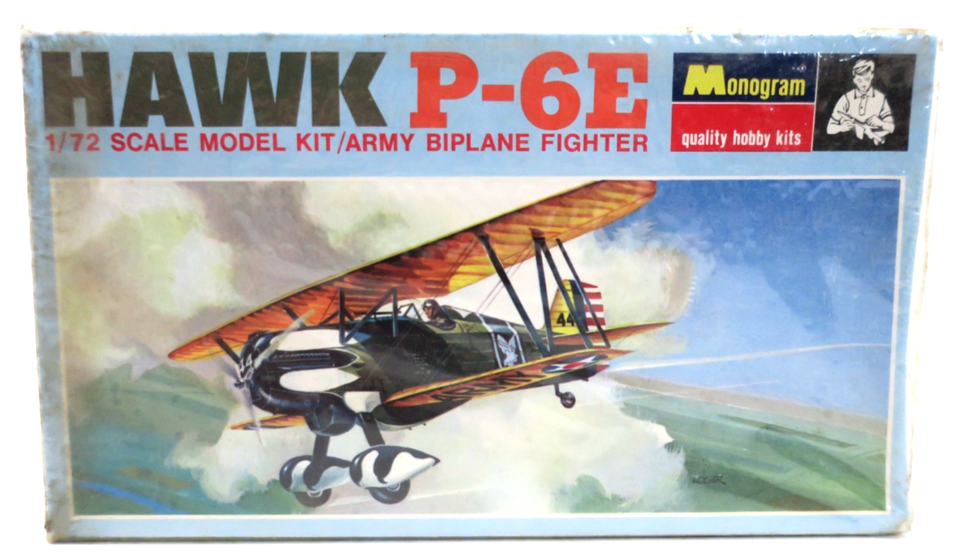 Monogram 1/72 Hawk P - 6E Model Kit PA208 SEALED - WISE GUYS HOBBIES LLC