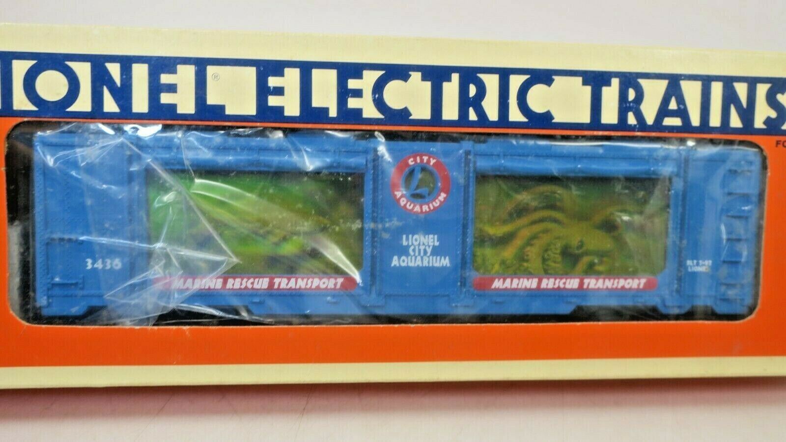 LIONEL 6-16681 & 6-16750 LIONEL CITY & ANIMATED AQUARIUM CARS TRAIN CARS - WISE GUYS HOBBIES LLC