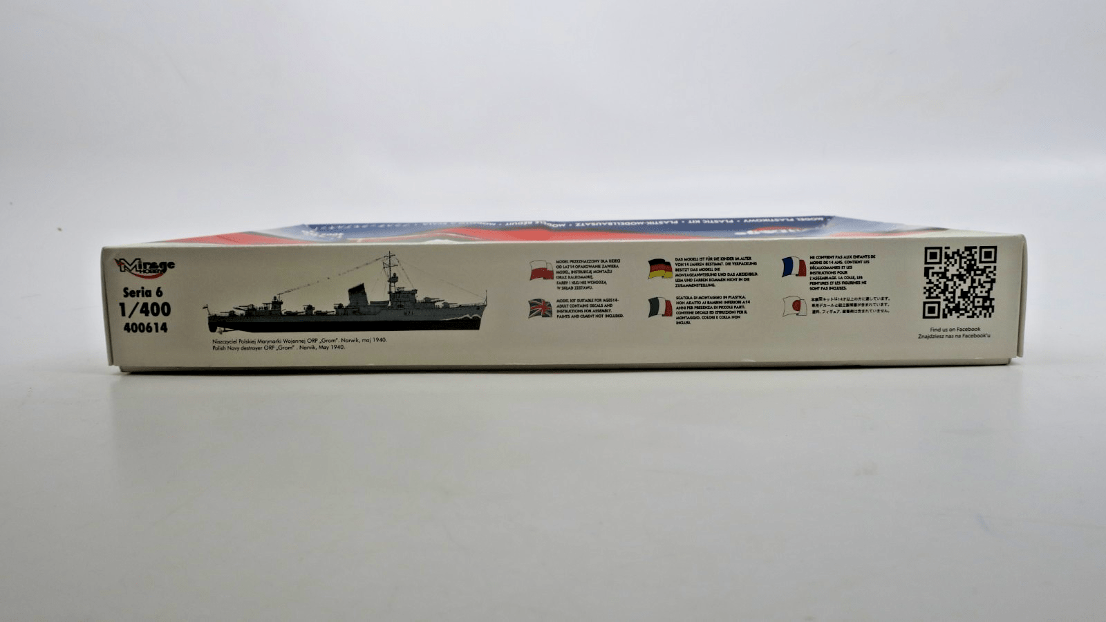 Mirage Hobby 1/400 ORP GROM WZ.40 Model Kit 400614 - WISE GUYS HOBBIES LLC
