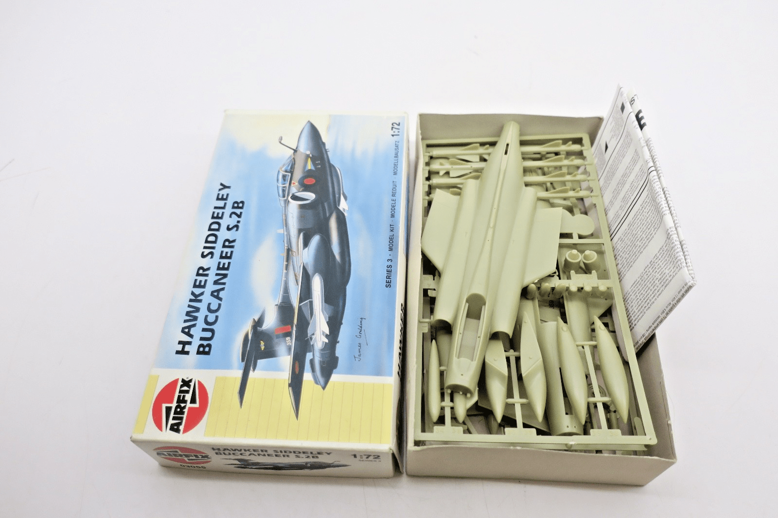 Airfix 1/72 Hawke Siddeley Buccaneer S.2B Model Kit Series 3 - WISE GUYS HOBBIES LLC