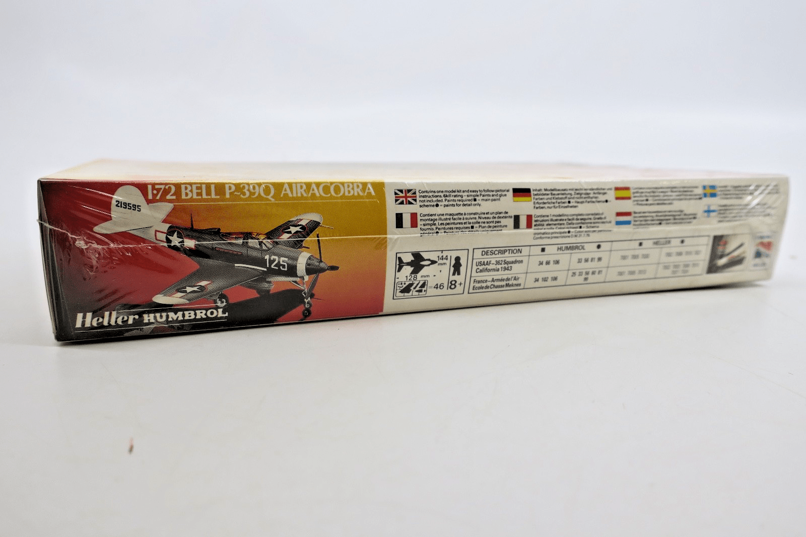 Heller 1/72 Bell P-39Q Airacobra Model Kit - WISE GUYS HOBBIES LLC