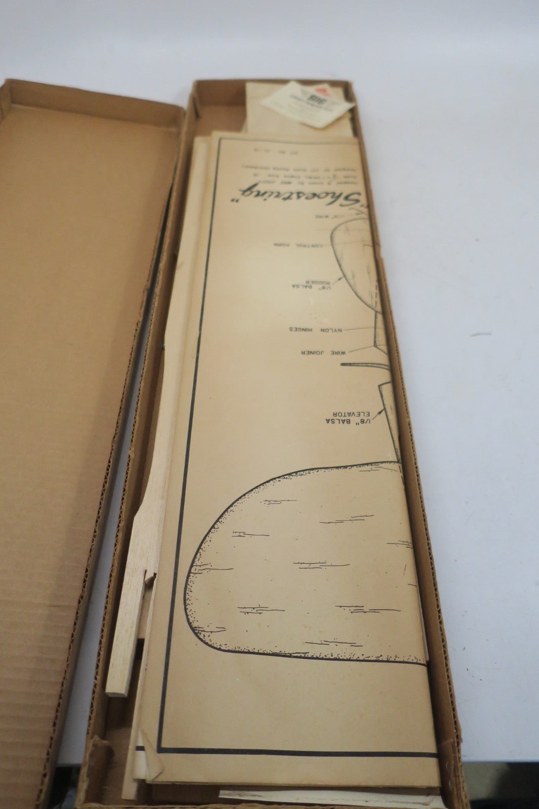 Vintage Sig Manufacturing U/C Profile Scale Goodyear Racer Shoestring Kit CL - 13 - WISE GUYS HOBBIES LLC
