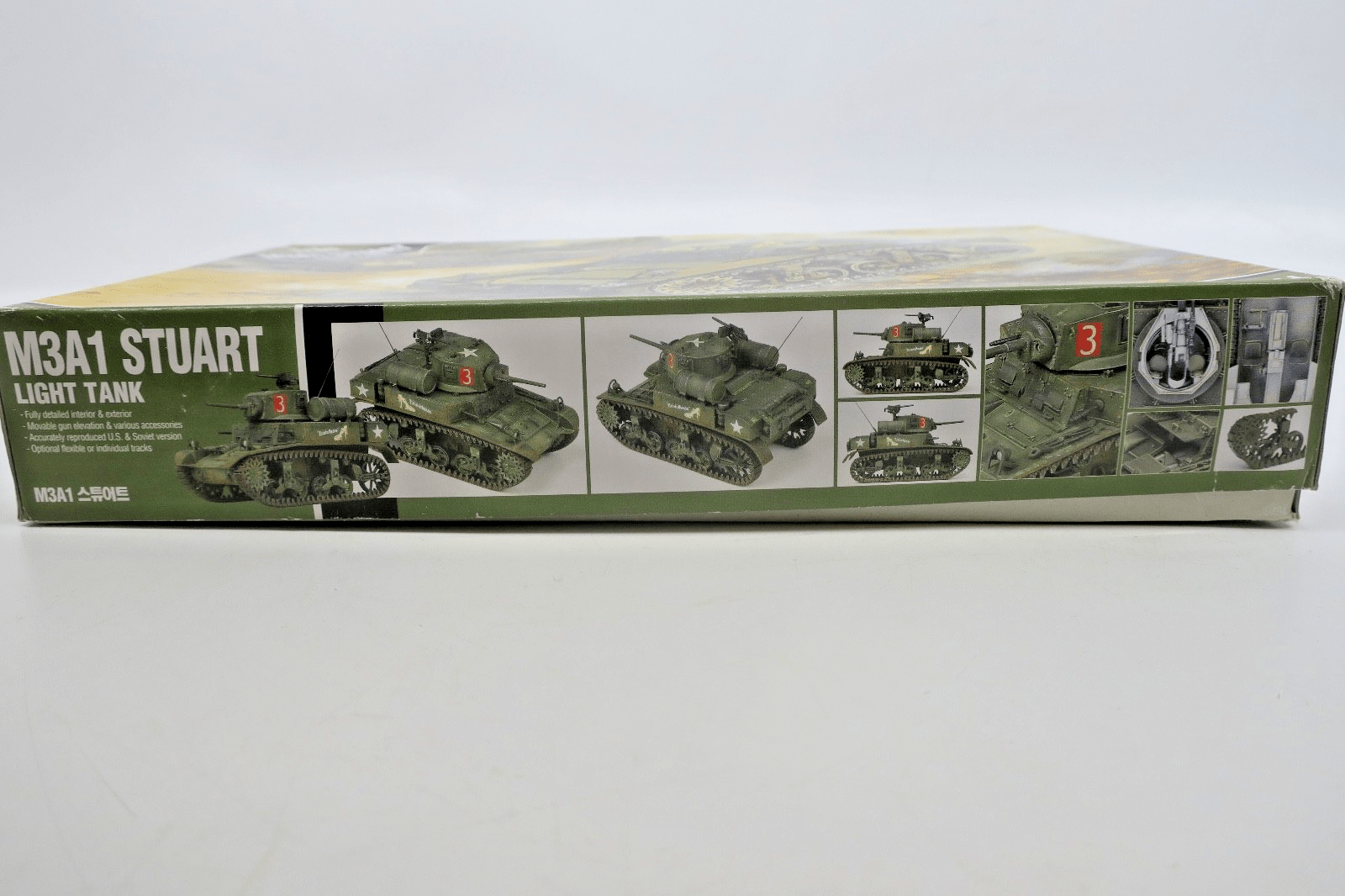 Academy 1/35 M3A1 Stuart Light Tank Model Kit 13269 - WISE GUYS HOBBIES LLC
