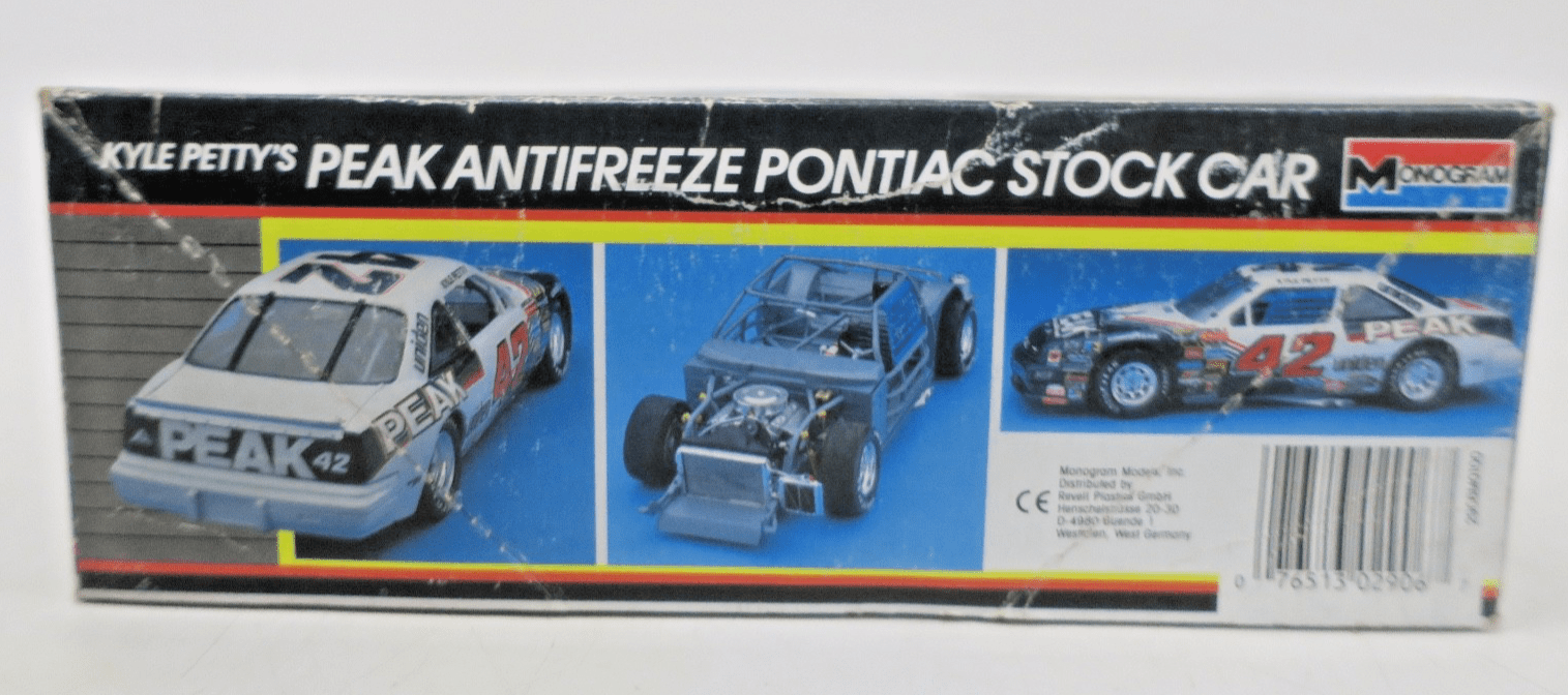 Monogram 1/24 2906 Kyle Petty's Peak Antifreeze Pontiac Stock Car Model Kit - WISE GUYS HOBBIES LLC