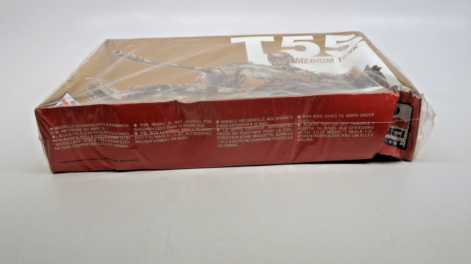 ESCI 1/35 T - 55 Medium Tank Model Kit 5044 - WISE GUYS HOBBIES LLC