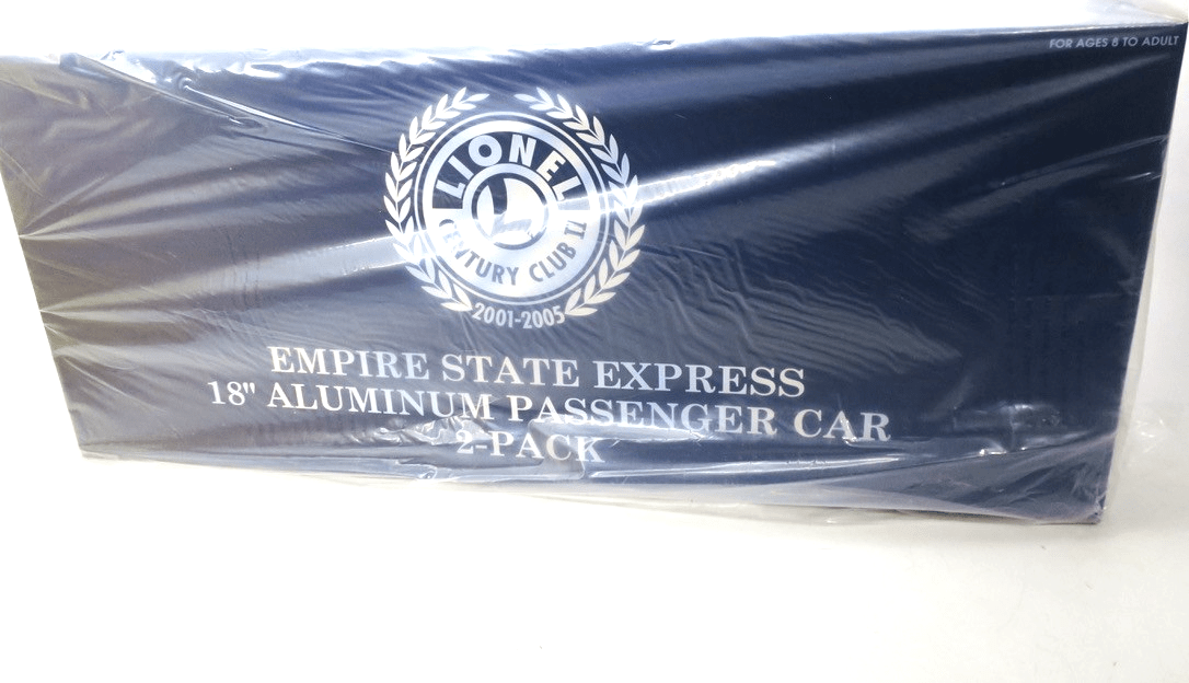 Lionel 6-29178 O Gauge Century Club II Empire State Passenger Set new in box - WISE GUYS HOBBIES LLC