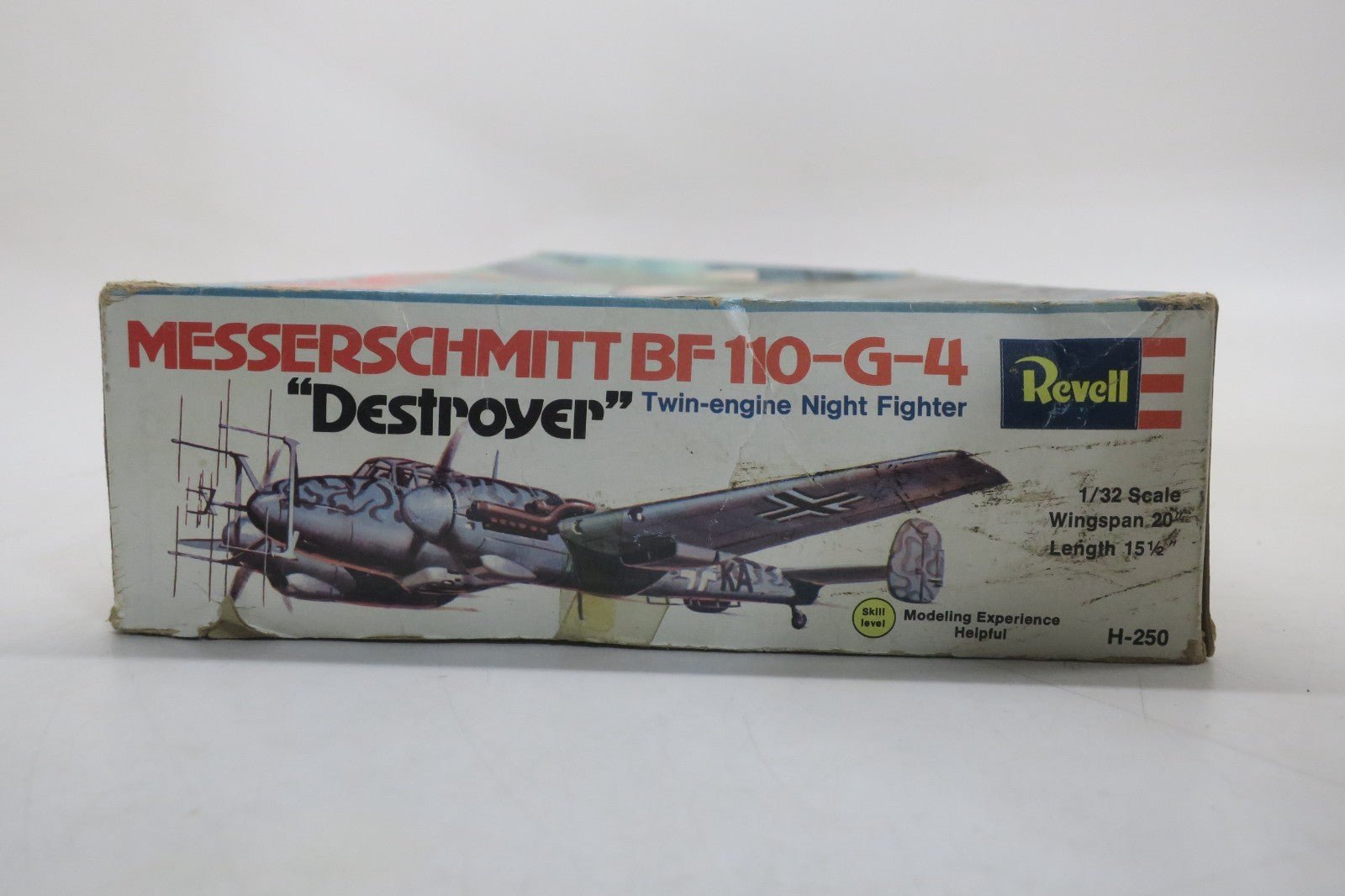 Revell 1/32 Messerschmitt BF-110 G-4 "Destroyer" Plastic Model Kit H-250 - WISE GUYS HOBBIES LLC