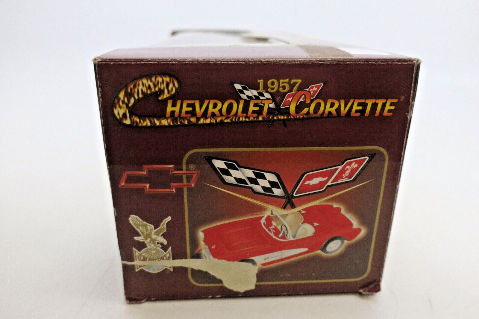 Road Legends- 1957 Chevrolet Corvette Black - 1:18 Diecast - WISE GUYS HOBBIES LLC