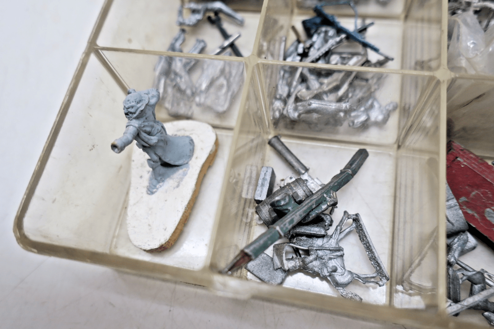 Assorted Box Of Tin Wargaming Miniatures - WISE GUYS HOBBIES LLC