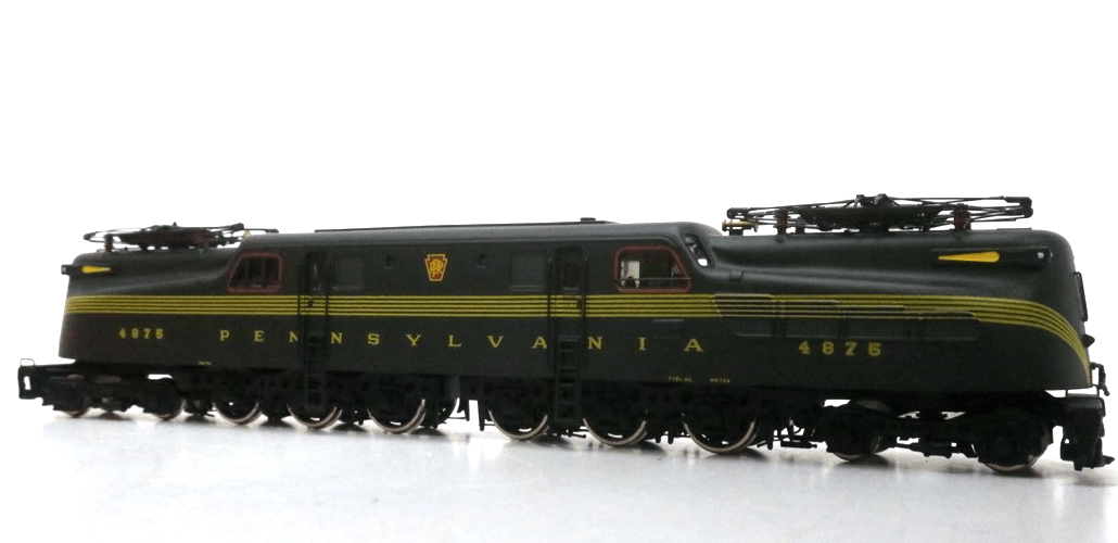 RARE Key Imports Japan HO PRR Pennsy GG-1 Electric GOLD LEAF 5-Striper Loco 4875 - WISE GUYS HOBBIES LLC