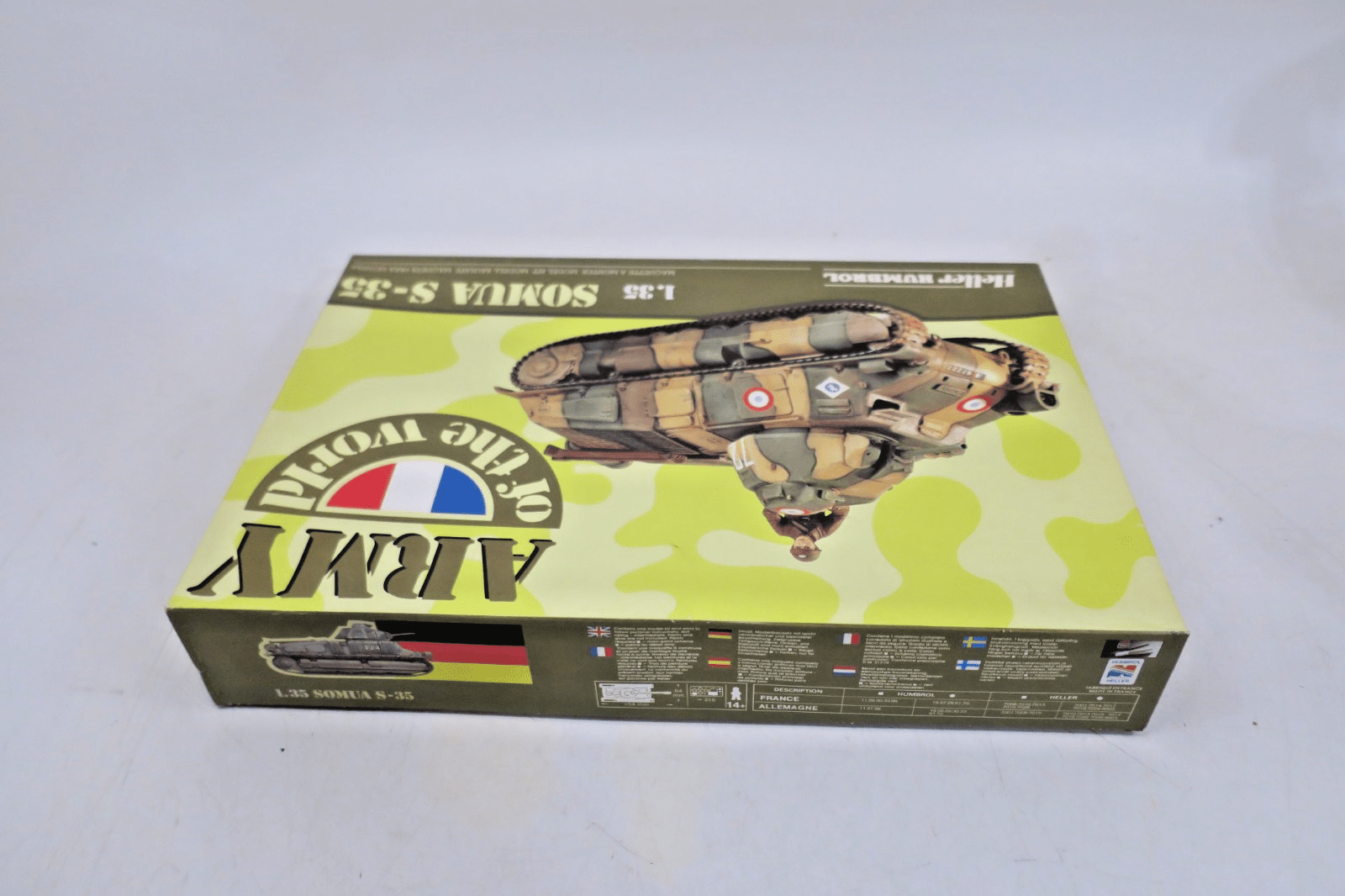 Heller 1/35 Somua S - 35 Model Kit 81170 - WISE GUYS HOBBIES LLC
