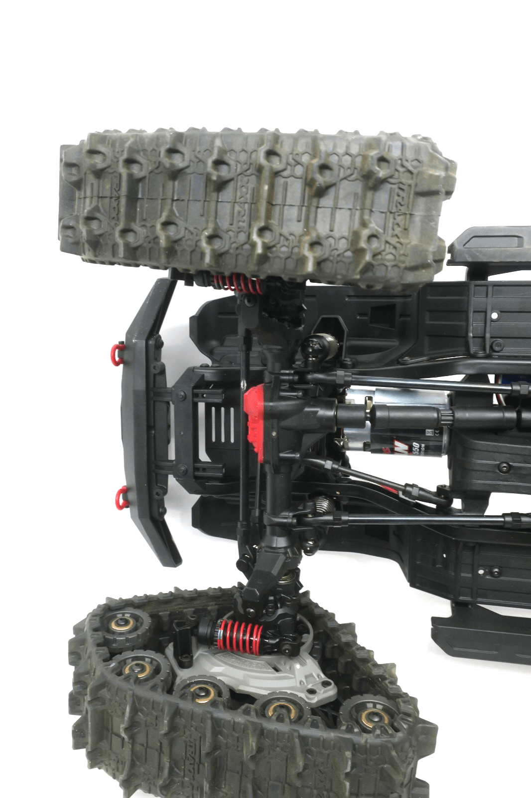 Traxxas TRX-4 All Terrain Equipped blue Clipless Body W/ Tracks - WISE GUYS HOBBIES LLC