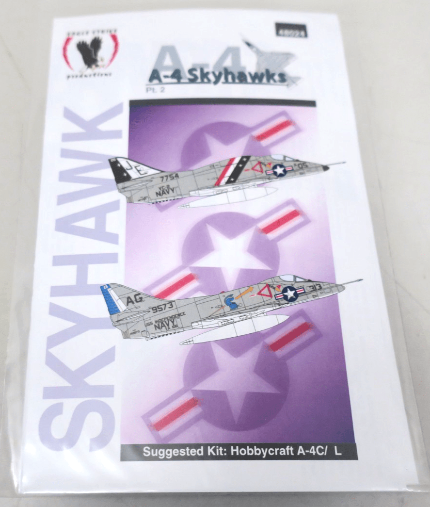 Eagle Strike - A - 4 Skyhawks Pt. 2 Decals 48024 - WISE GUYS HOBBIES LLC