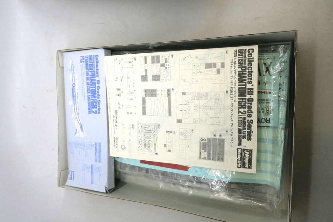 HASEGAWA CH-9 1/48th SCALE BRITISH PHANTOM FGR.2 (ALCOCK & BROWN) MODEL NOS - WISE GUYS HOBBIES LLC
