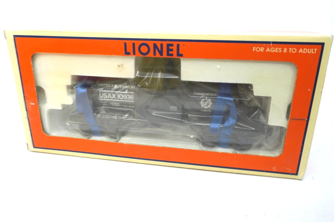 2001 Lionel 6-19635 O U.S Army 8000 Gallon Tank Car 10936 - WISE GUYS HOBBIES LLC