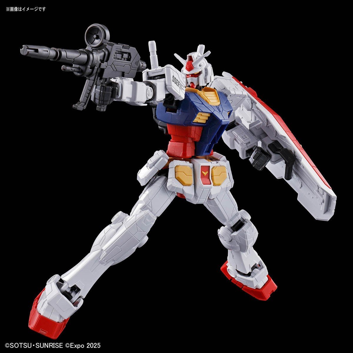 Bandai Gundam Future Pavilion EG 1/144 RX-78F00/E Gundam Model Kit - WISE GUYS HOBBIES LLC