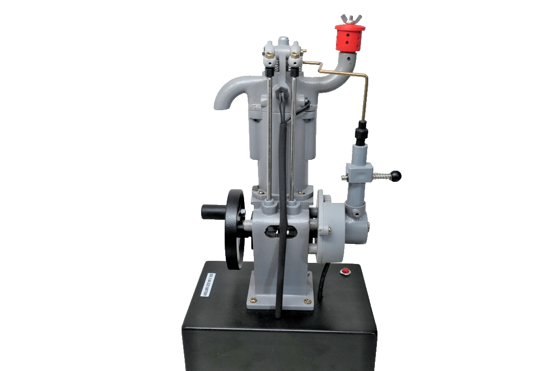 Eisco 4 Stroke Diesel Hand Crank Model with Actuating Movable Parts, 16" Tall - WISE GUYS HOBBIES LLC