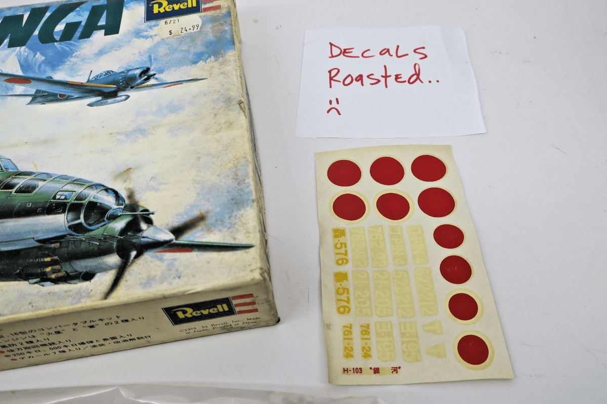 Revell 1/72 Kugisho P1Y1/2 Ginga Model Kit H - 103:500 - WISE GUYS HOBBIES LLC