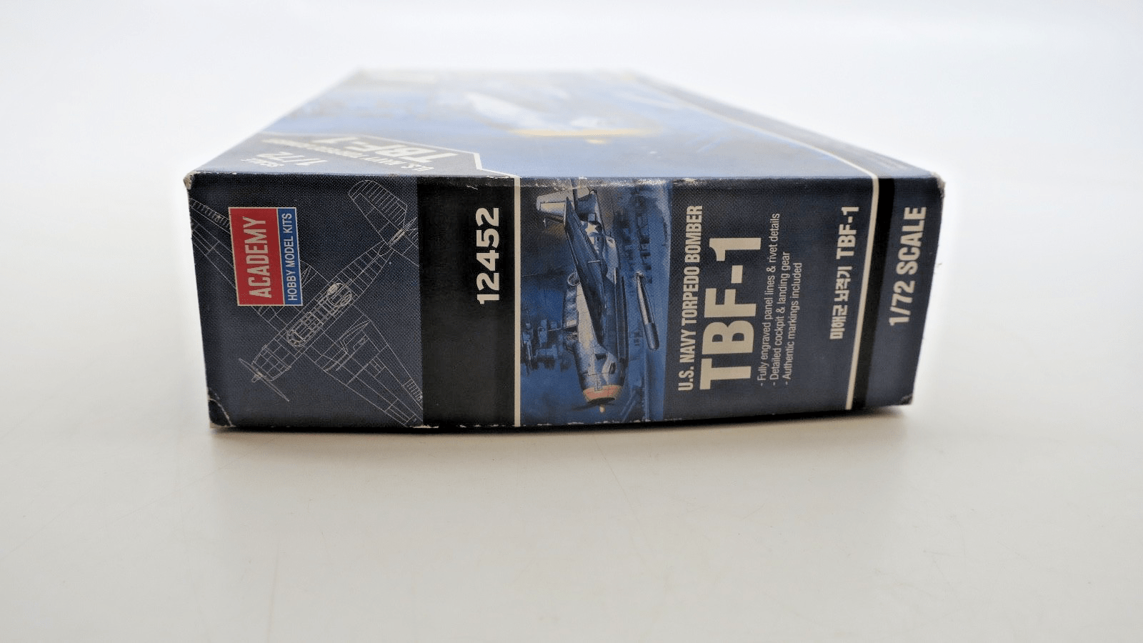 Academy 1/72 TBF - 1 Avenger Model Kit 12452 - WISE GUYS HOBBIES LLC