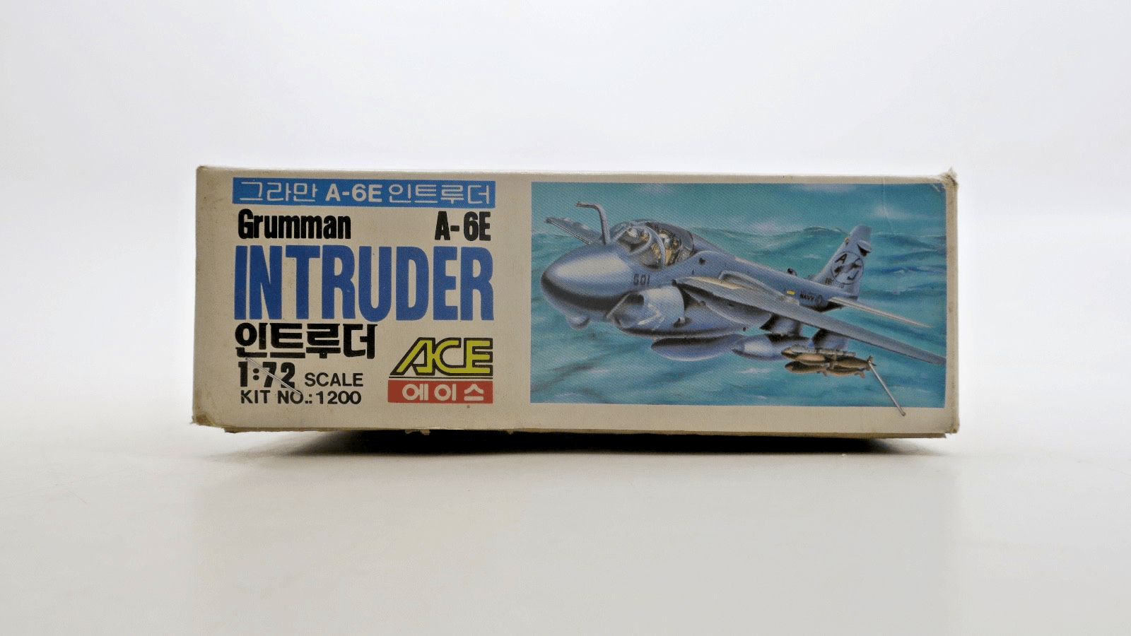 Vintage ACE 1/72 Grumman A - 6E Intruder Model Kit - WISE GUYS HOBBIES LLC