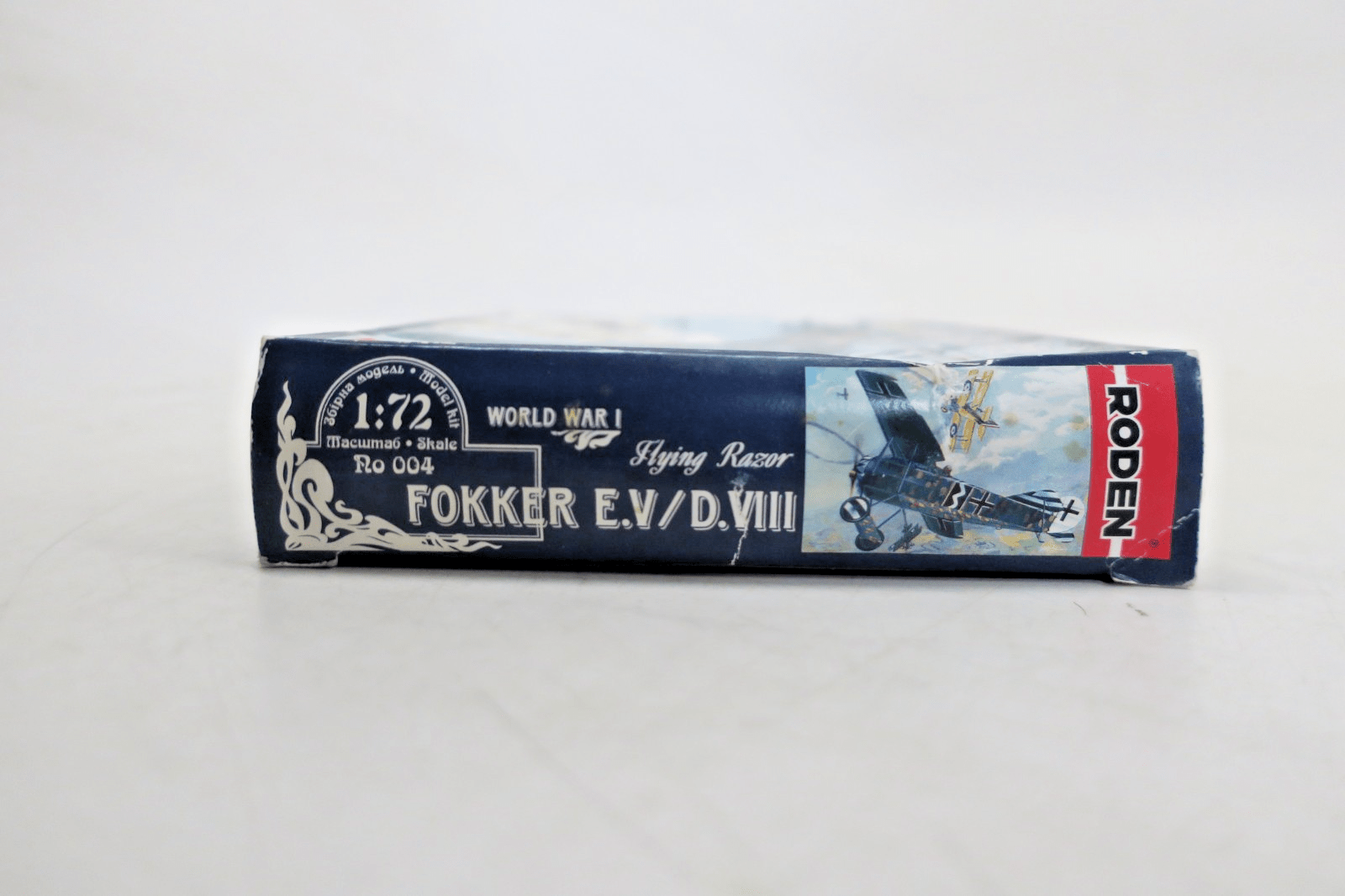 Roden 1/72 Fokker E.V/D.VIII Plastic Model Kit 004 - WISE GUYS HOBBIES LLC