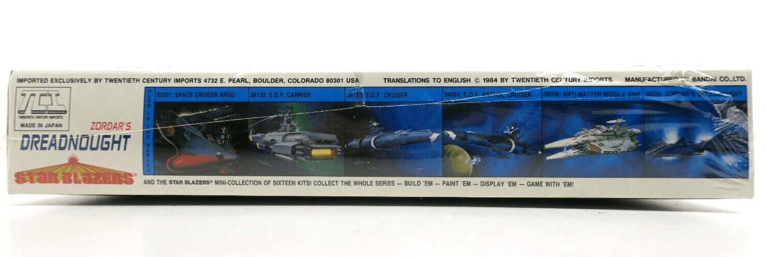 TCI Star Blazers 1/32000 Zordar's Dreadnought Model Kit 36035 - WISE GUYS HOBBIES LLC