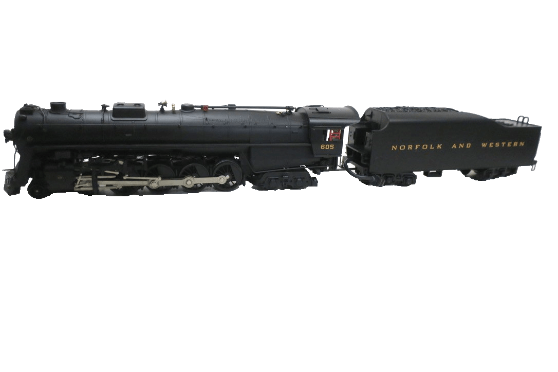 MTH 20 - 3058 - 1 N&W 4 - 8 - 4 Unshrouded J - Class Steam Loco&Tender 605 - WISE GUYS HOBBIES LLC