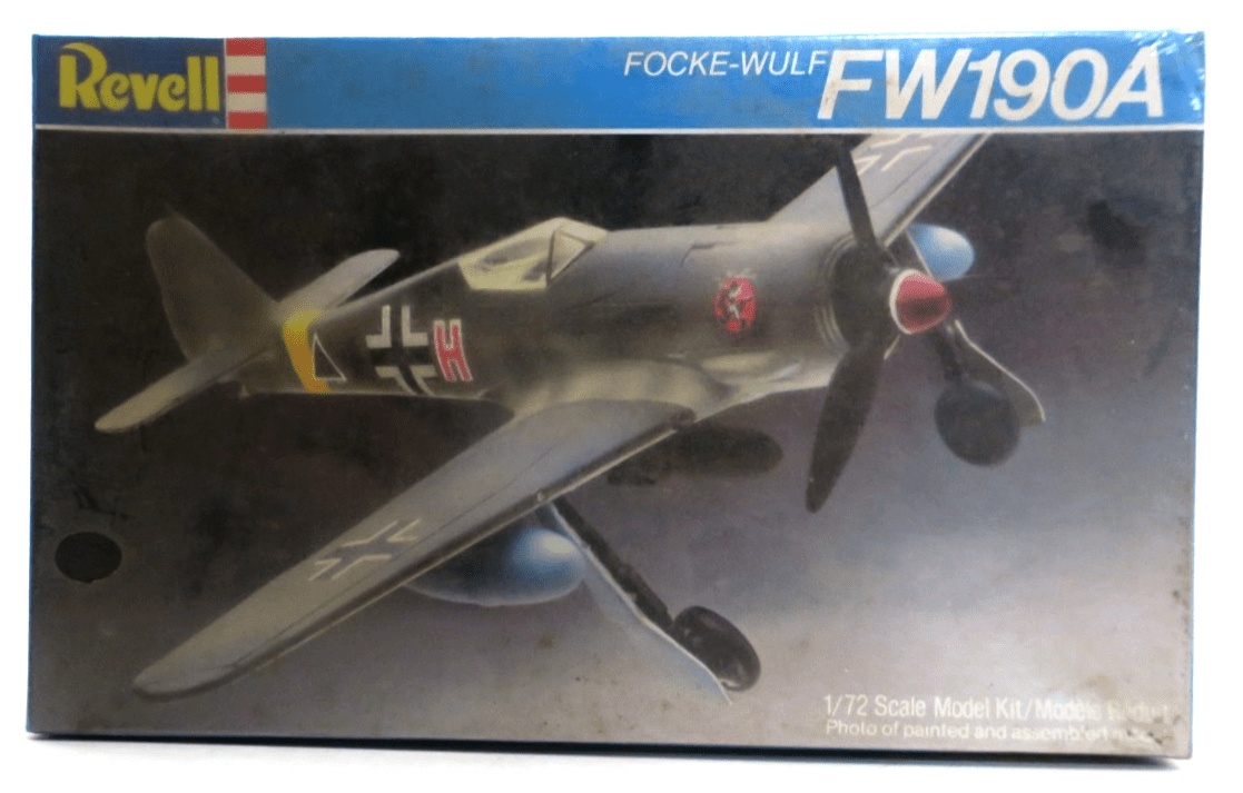 Revell 1/72 Focke-Wulf FW190A Model Kit 4122 SEALED - WISE GUYS HOBBIES LLC
