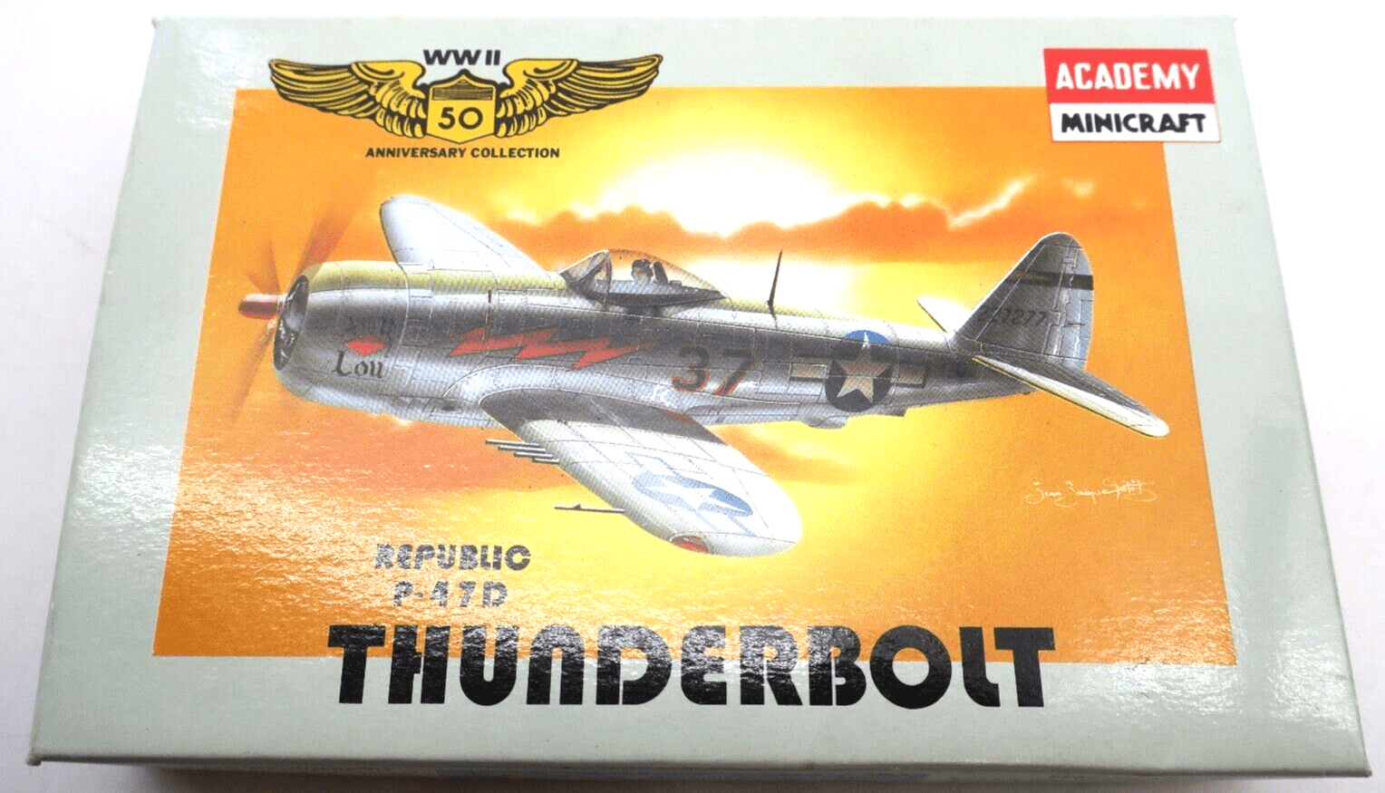 Academy 1/144 Republic P-47D Thunderbolt Model Kit 4413 - WISE GUYS HOBBIES LLC